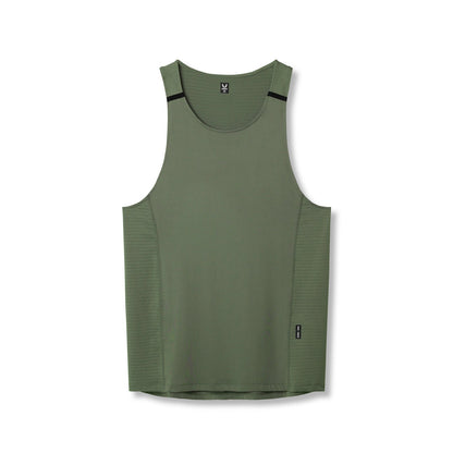 0833. 3D-Lite® 2.0 Lycra® Pro Singlet - Olive | ASRV