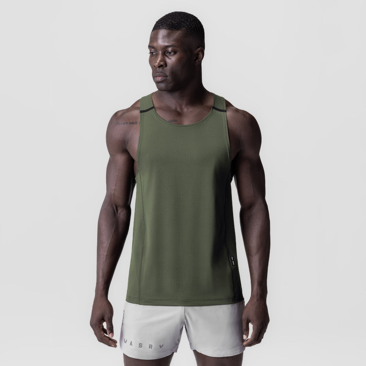 0833. 3D-Lite® 2.0 Lycra® Pro Singlet - Olive | ASRV