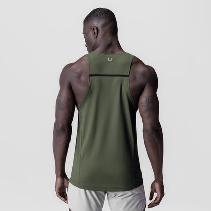 0833. 3D-Lite® 2.0 Lycra® Pro Singlet - Olive | ASRV