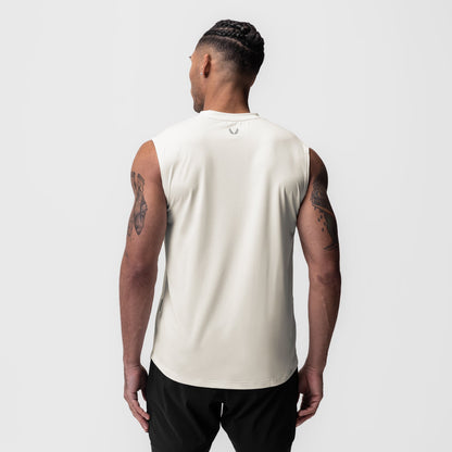 0757. AeroSilver® Cutoff Tank - Ivory Cream | ASRV