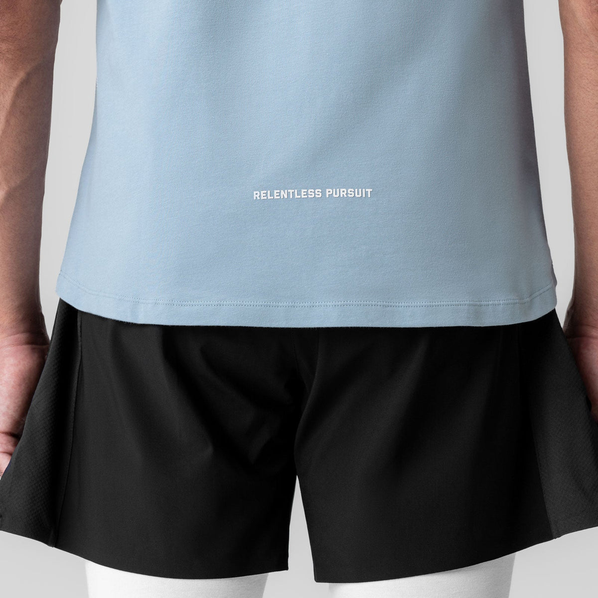 1060. Creora® Cotton Modal Cutoff Tank - Light Sky | ASRV
