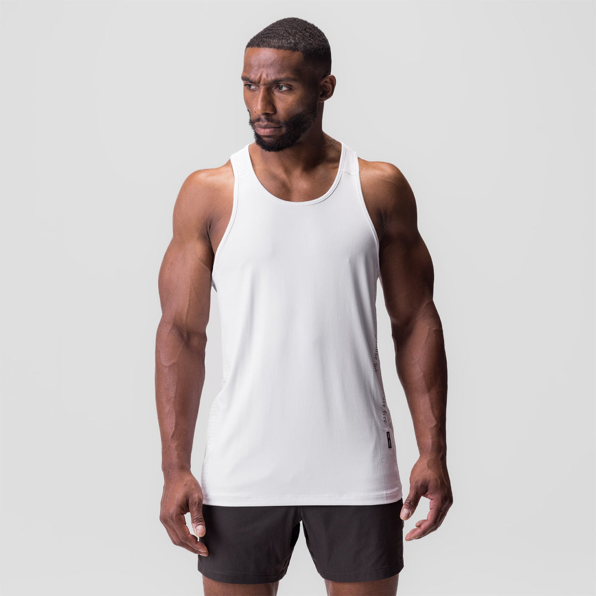 0834. 3D-Lite® 2.0 Training Singlet - White "OTWR" | ASRV