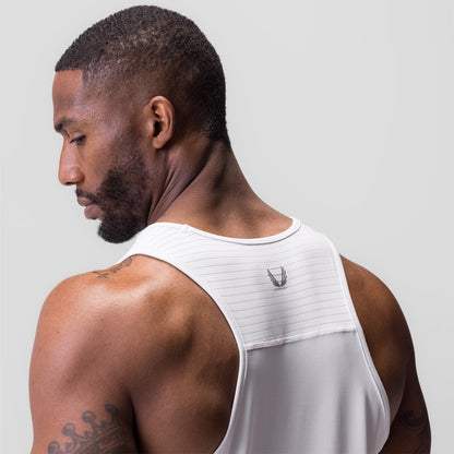 0834. 3D-Lite® 2.0 Training Singlet - White "OTWR" | ASRV