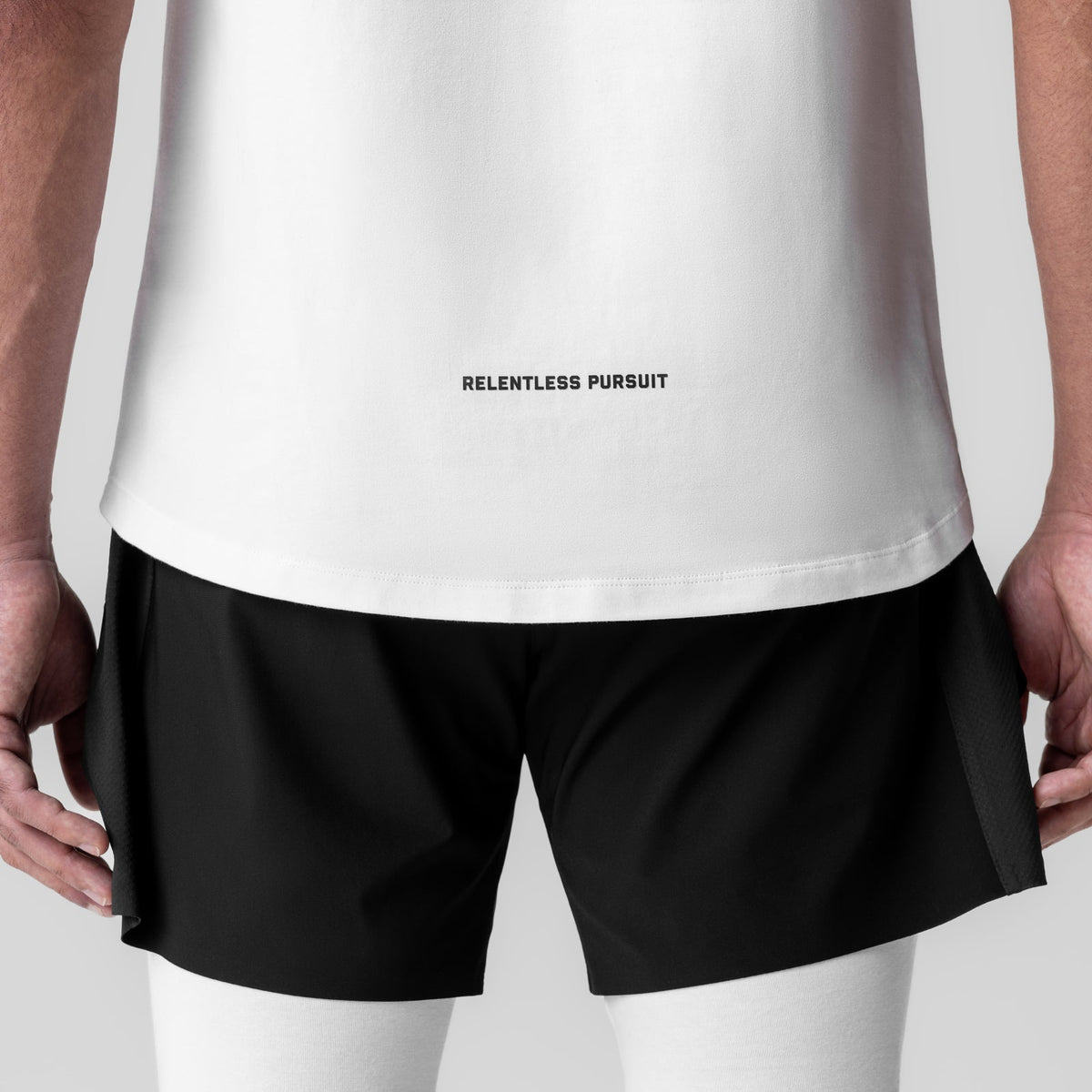 1060. Creora® Cotton Modal Cutoff Tank - White | ASRV