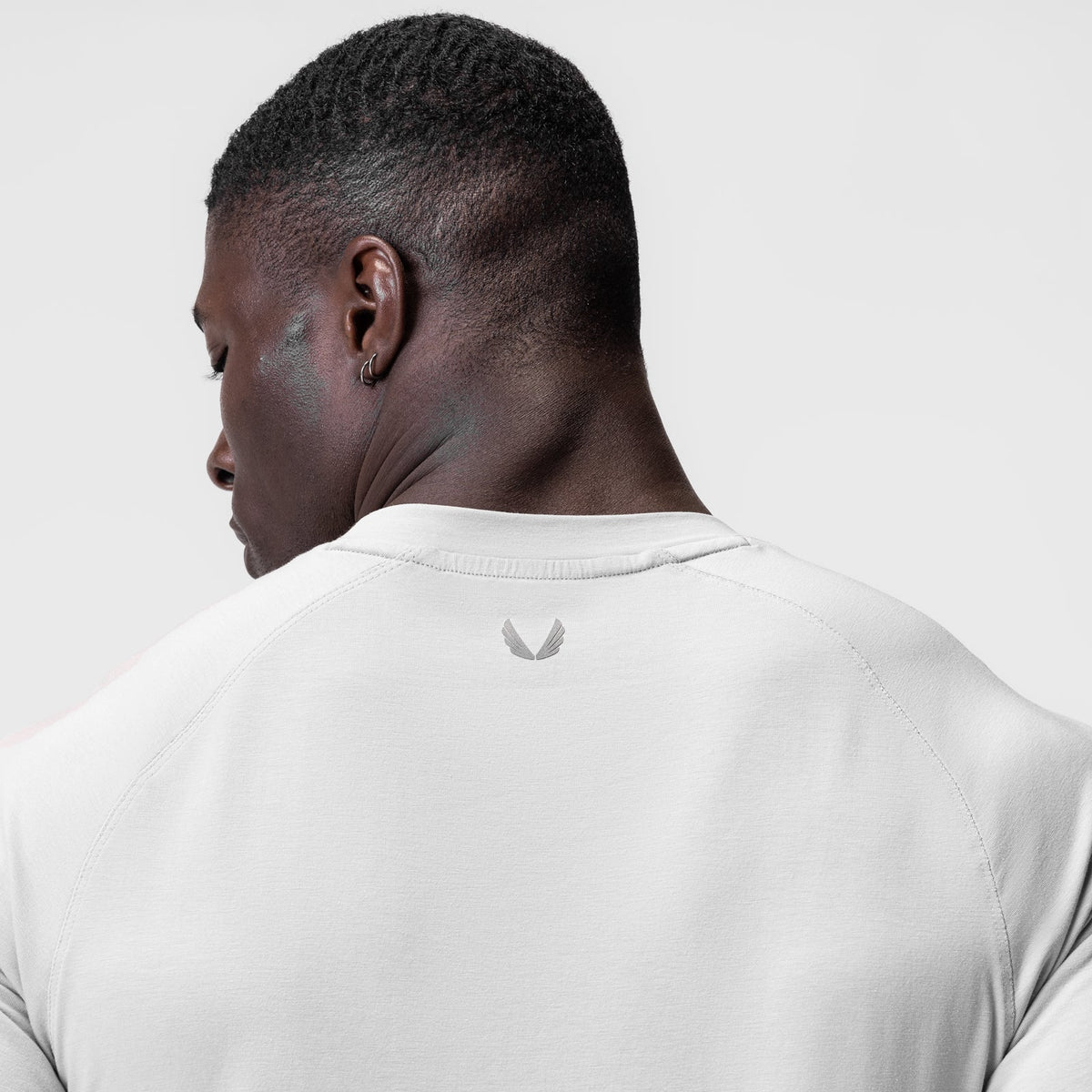 0919. Supima® Fitted Tee - White | ASRV