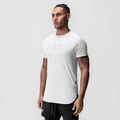 0660. AeroSilver® Established Tee - White "ASRV" | ASRV