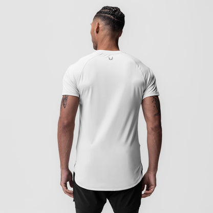 0660. AeroSilver® Established Tee - White "ASRV" | ASRV