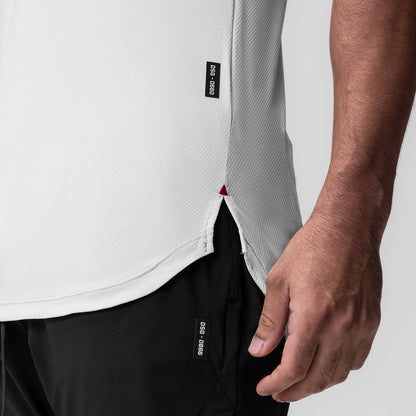 0660. AeroSilver® Established Tee - White "ASRV" | ASRV