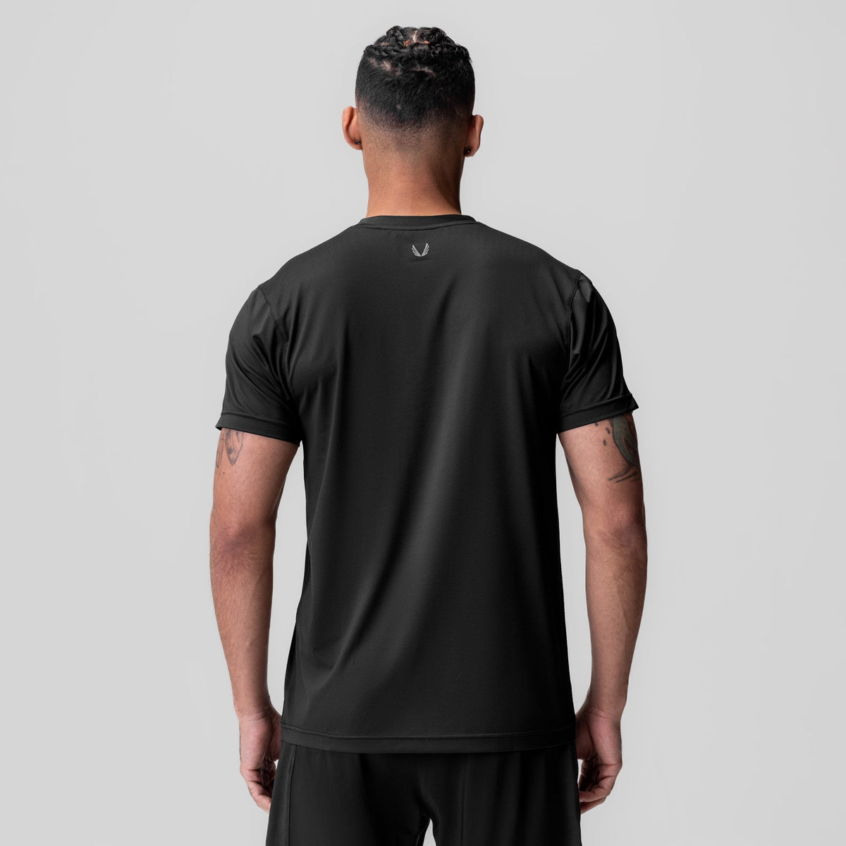 1015. AeroSilver® Essential Tee - Black | ASRV
