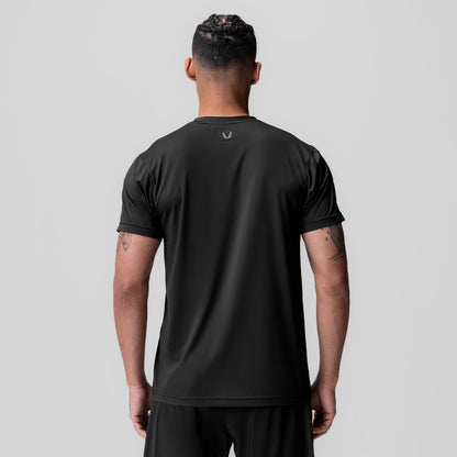 1015. AeroSilver® Essential Tee - Black | ASRV