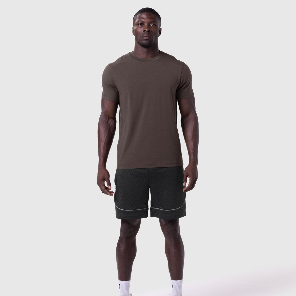 0923. Supima® Essential Tee - Dark Earth | ASRV