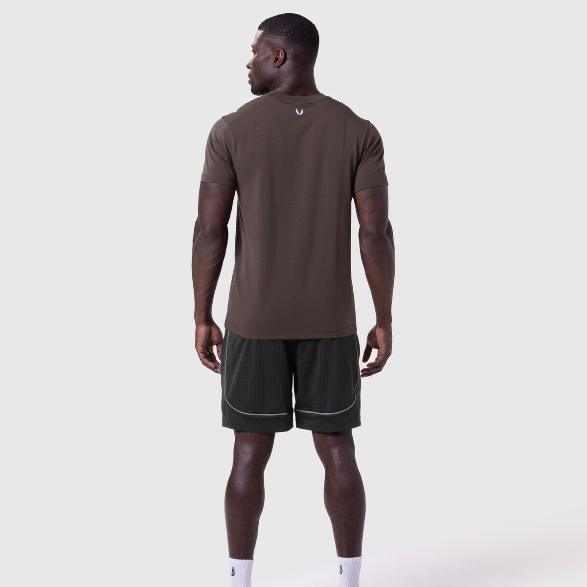 0923. Supima® Essential Tee - Dark Earth | ASRV