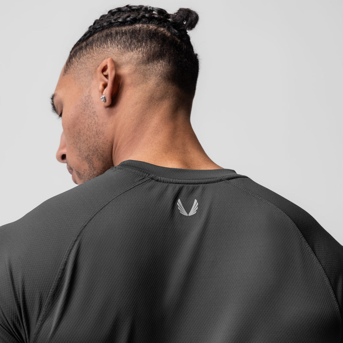 0660. AeroSilver® Established Tee - Space Grey | ASRV