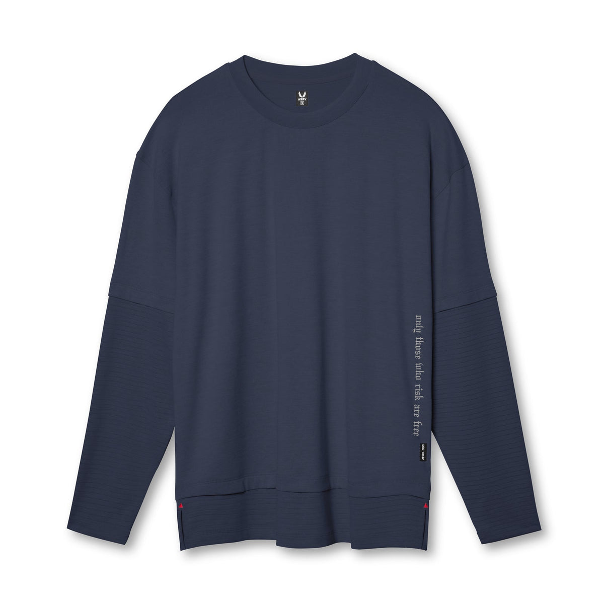 0842. 3D-Lite® 2.0 Layered Long Sleeve - Navy "OTWR" | ASRV
