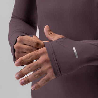 0906. Thermal Training Quarter Zip - Nightshade "Cyber" | ASRV