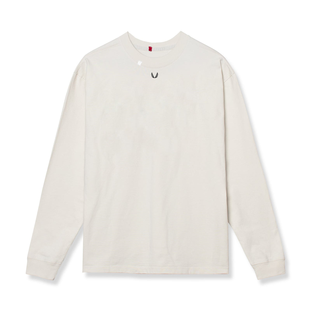 0851. Tech Essential™ Relaxed Long Sleeve - Stone/Black "OTWR" | ASRV