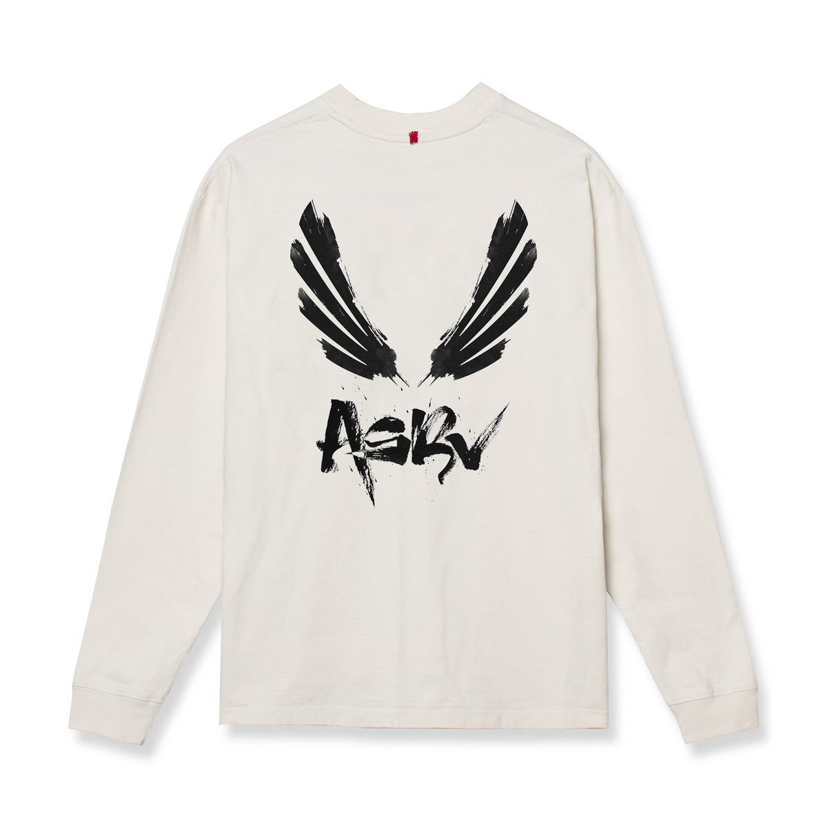 0851. Tech Essential™ Relaxed Long Sleeve - Stone "Brush Wings/ASRV" | ASRV