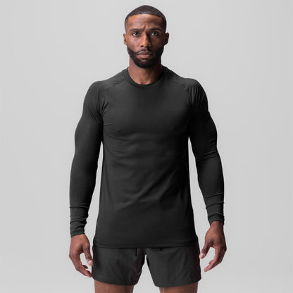 0832. 3D-Lite® 2.0 Fitted Long Sleeve - Black "OTWR" | ASRV