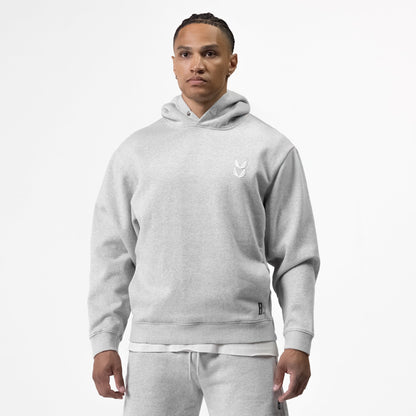 0920. Tech Essential™ Distressed Hoodie - Heather Grey | ASRV