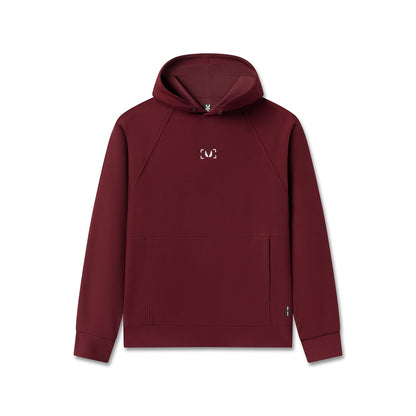 1019. Deltapeak® Oversized Hoodie - Crimson | ASRV