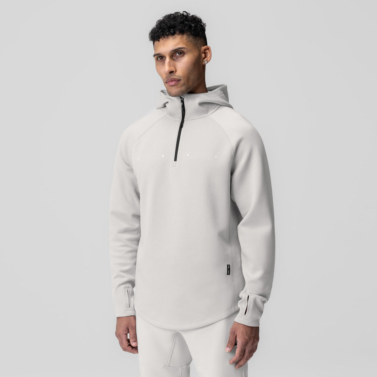 1023. Dri-Core™ Zip Hoodie - Light Grey | ASRV