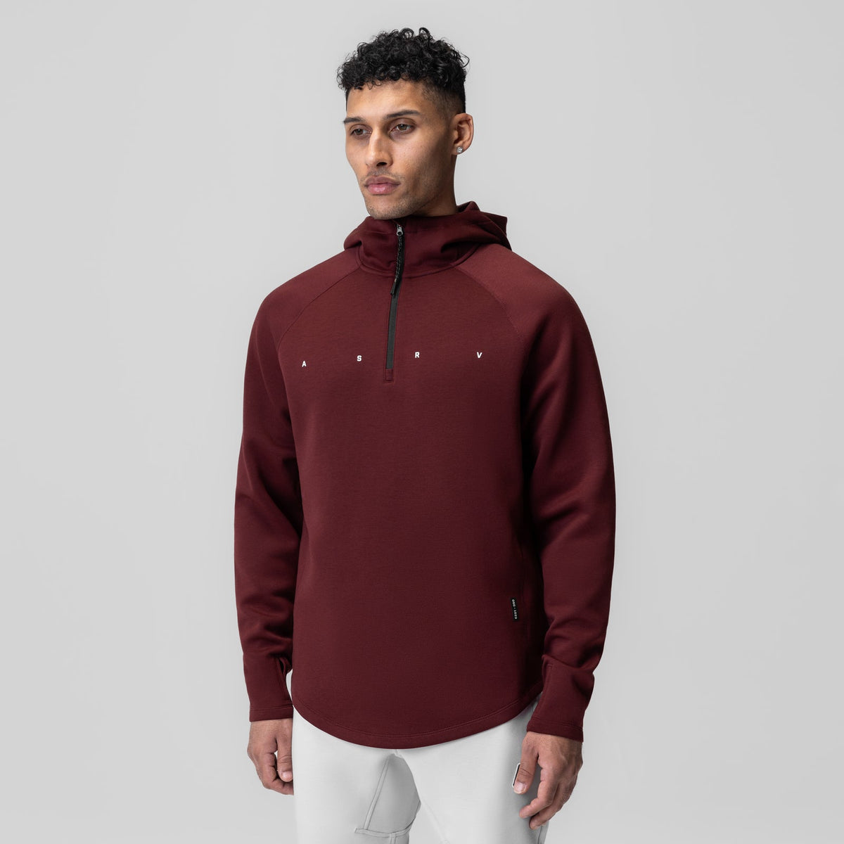 1023. Dri-Core™ Zip Hoodie - Crimson | ASRV