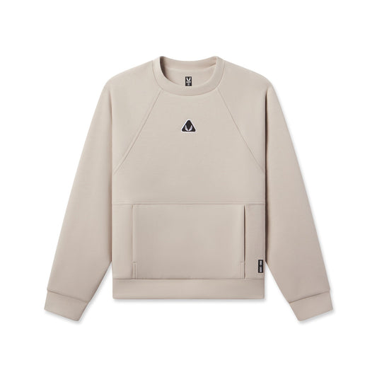 1020. Dri-Core™ Oversized Crewneck - Chai | ASRV