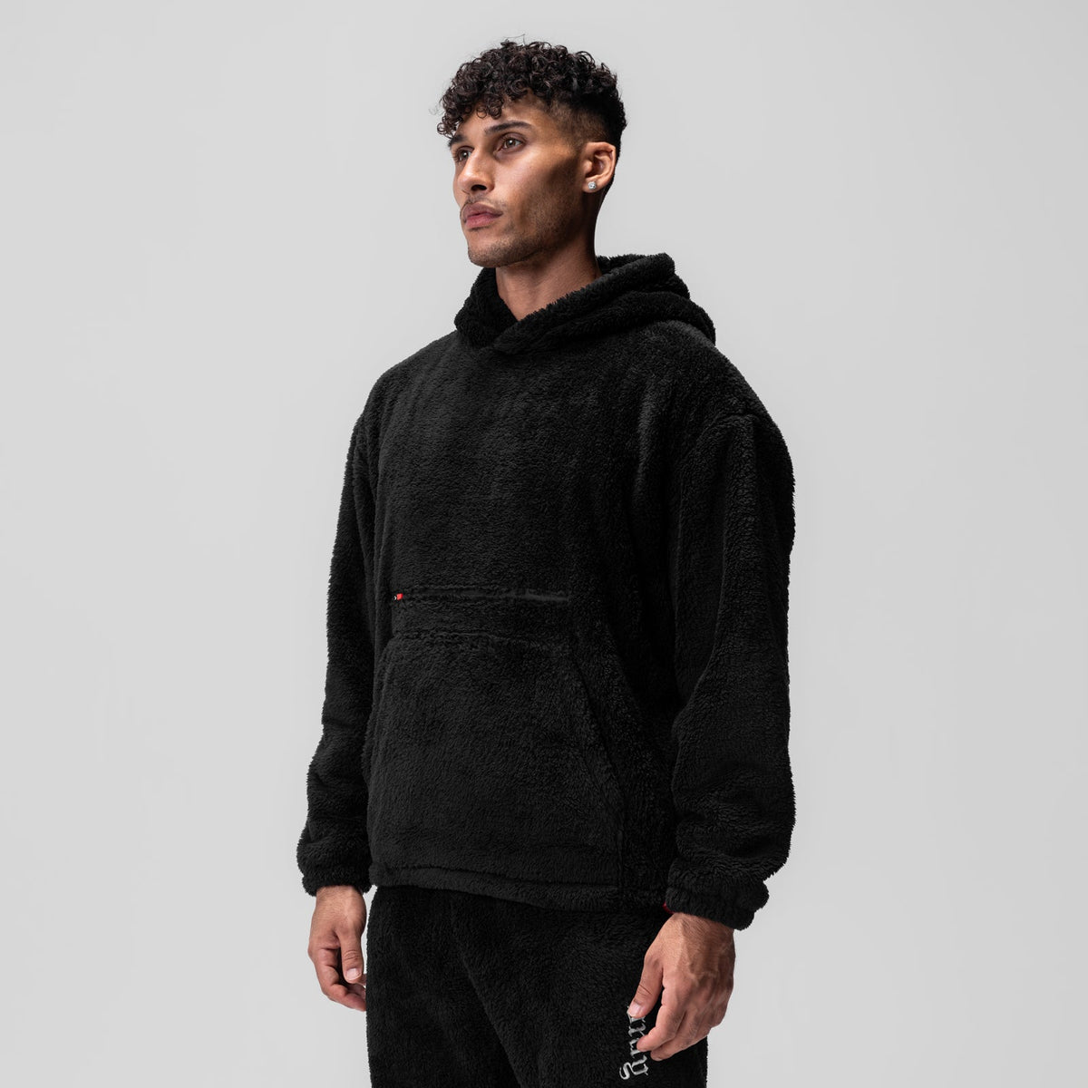 0553. Sherpa Recovery Hoodie - Black/White | ASRV