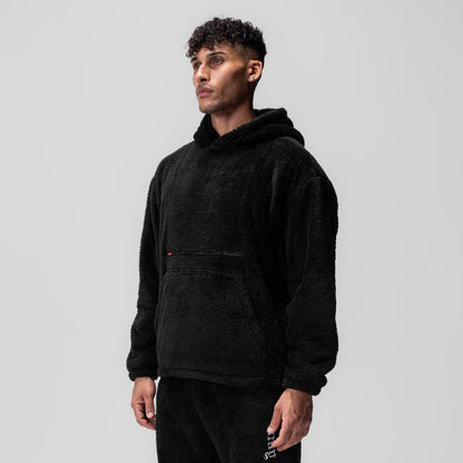 0553. Sherpa Recovery Hoodie - Black/White | ASRV