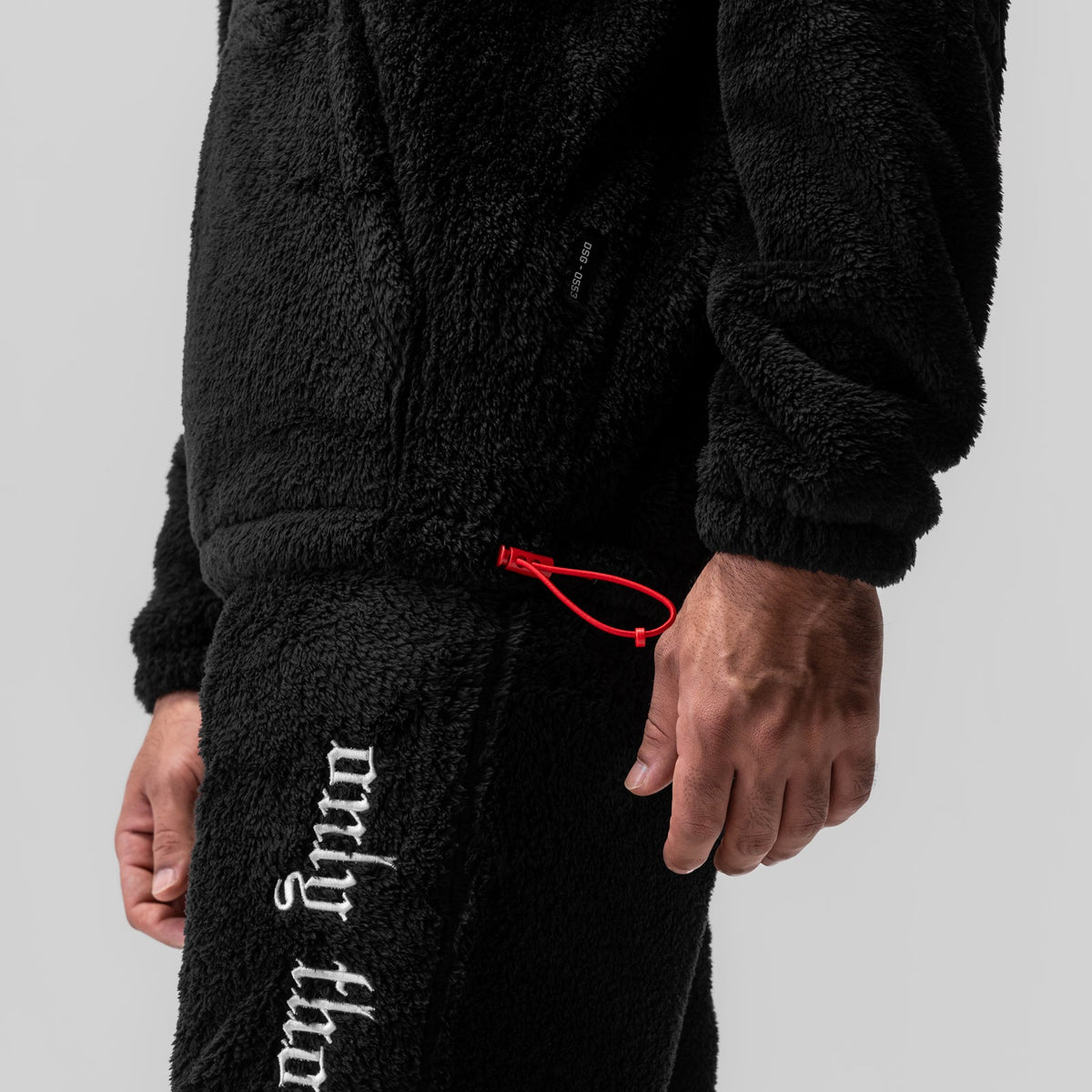 0553. Sherpa Recovery Hoodie - Black/White | ASRV