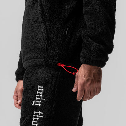 0553. Sherpa Recovery Hoodie - Black/White | ASRV