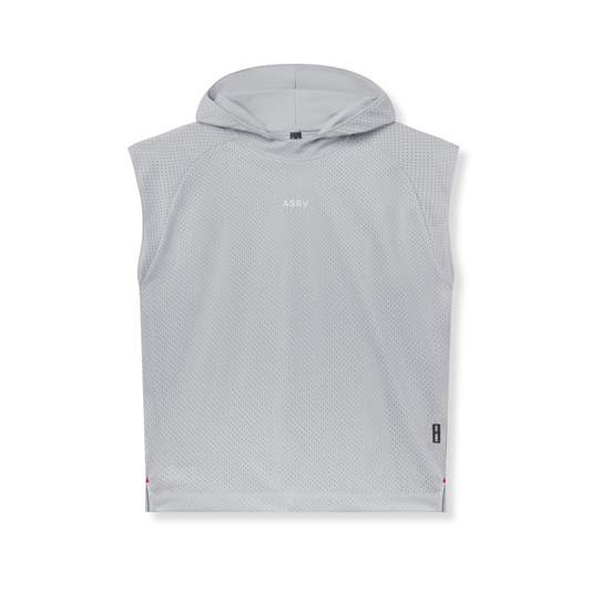 0983. Reversible 2-in-1 Cutoff Hoodie - Slate Grey | ASRV