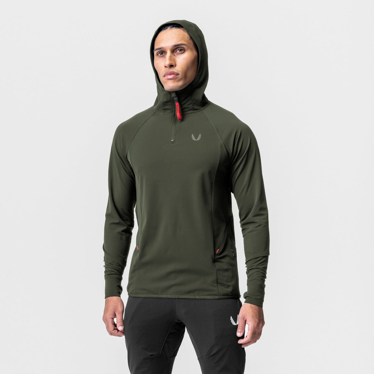 0682. Training Hoodie - Olive | ASRV