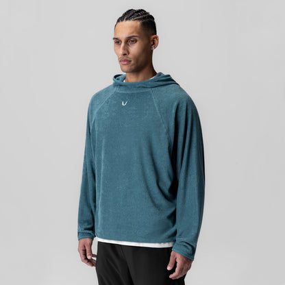 1054. Towel Terry Reversible Hoodie - Storm | ASRV