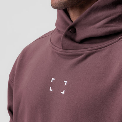 0648. Tech-Terry™ Hoodie - Nightshade "Space Bracket" | ASRV
