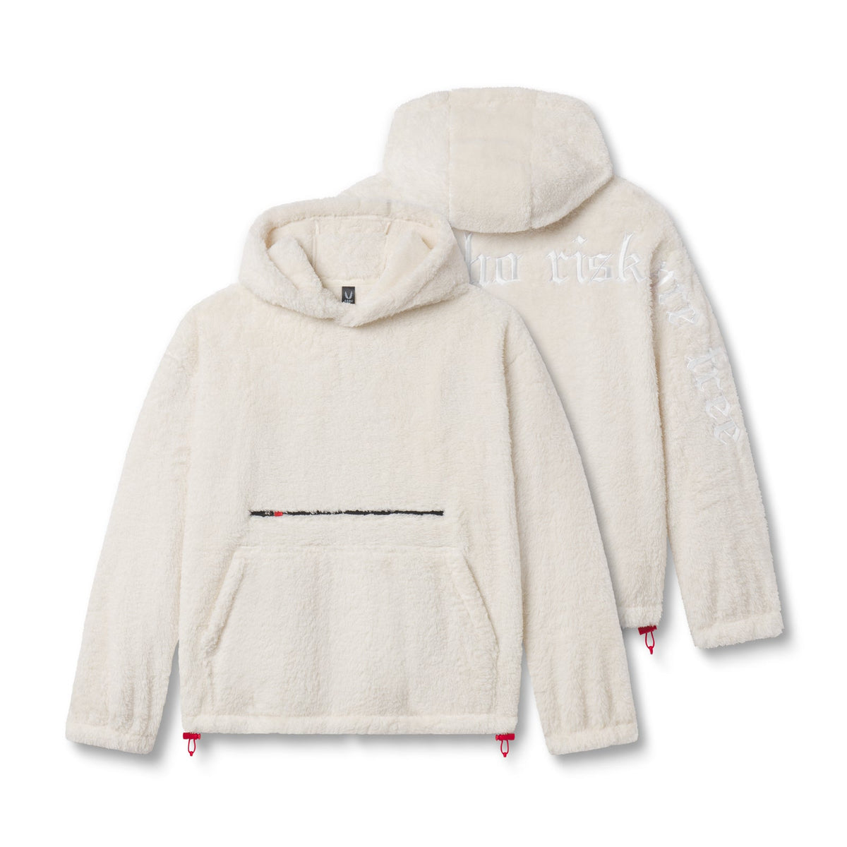 0553. Sherpa Recovery Hoodie - Ivory Cream/White | ASRV