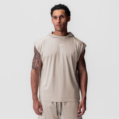 0983. Reversible 2-in-1 Cutoff Hoodie - Chai | ASRV