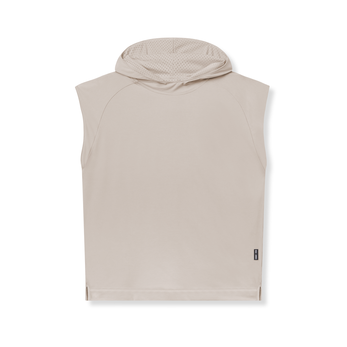 0983. Reversible 2-in-1 Cutoff Hoodie - Chai | ASRV