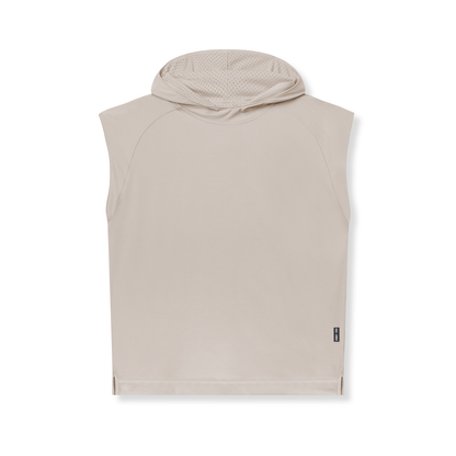 0983. Reversible 2-in-1 Cutoff Hoodie - Chai | ASRV