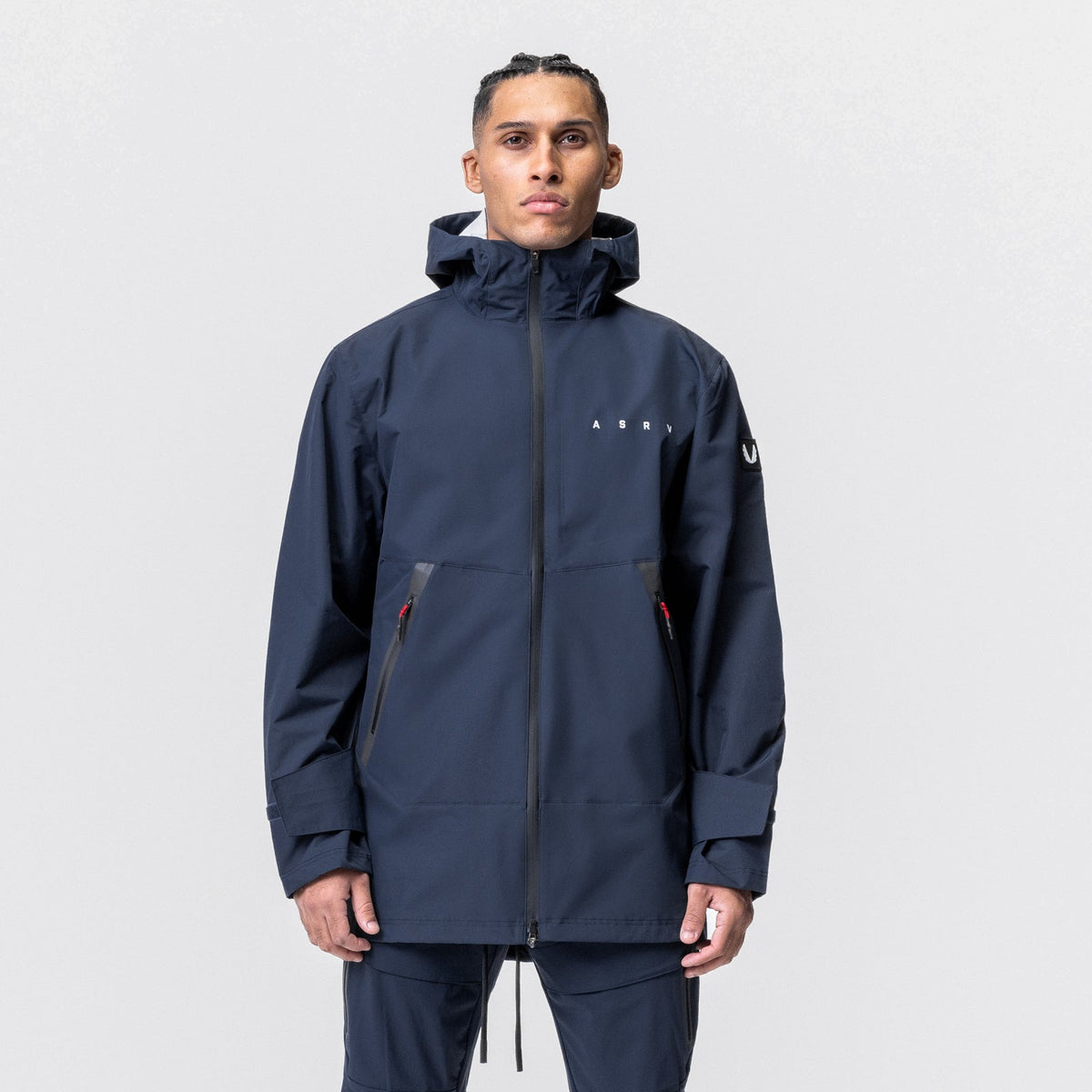 0678. Hipora® Tech Parka - Navy | ASRV