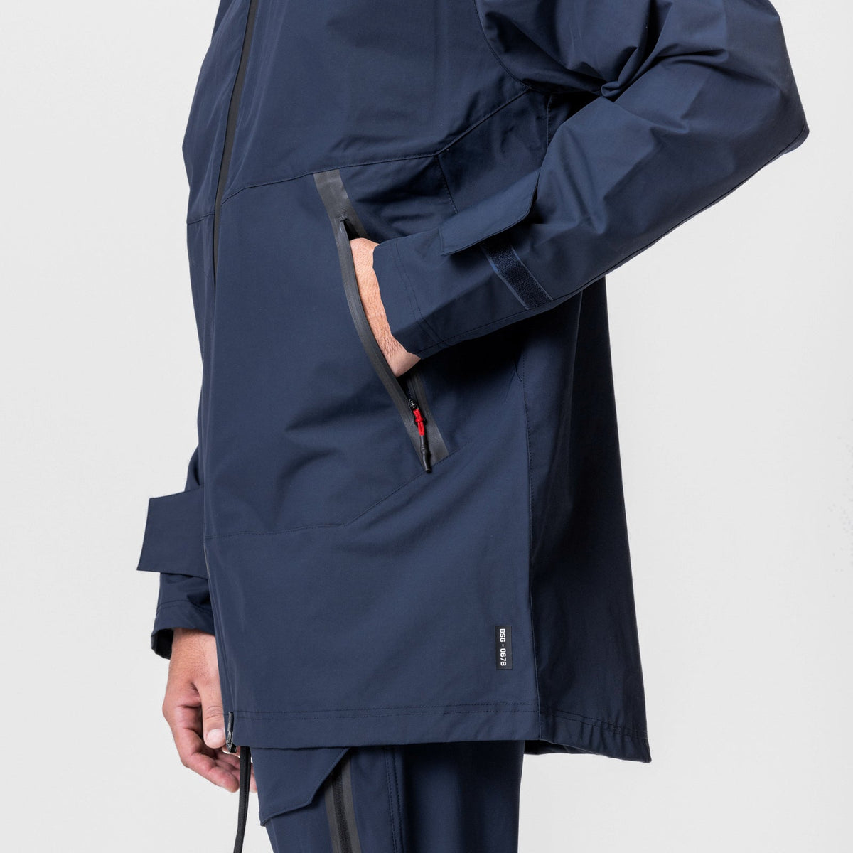 0678. Hipora® Tech Parka - Navy | ASRV