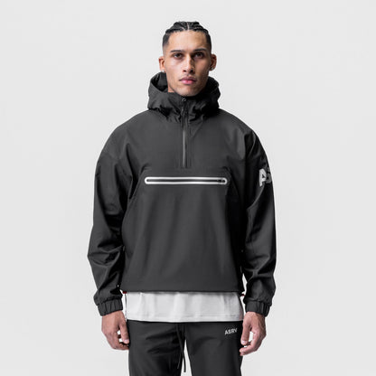 0717. Weather-Ready Anorak Jacket - Black | ASRV
