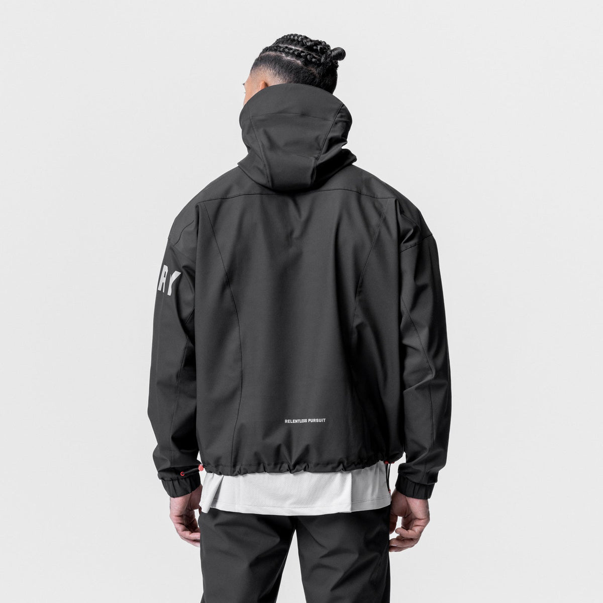 0717. Weather-Ready Anorak Jacket - Black | ASRV