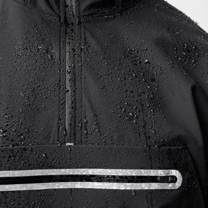 0717. Weather-Ready Anorak Jacket - Black | ASRV