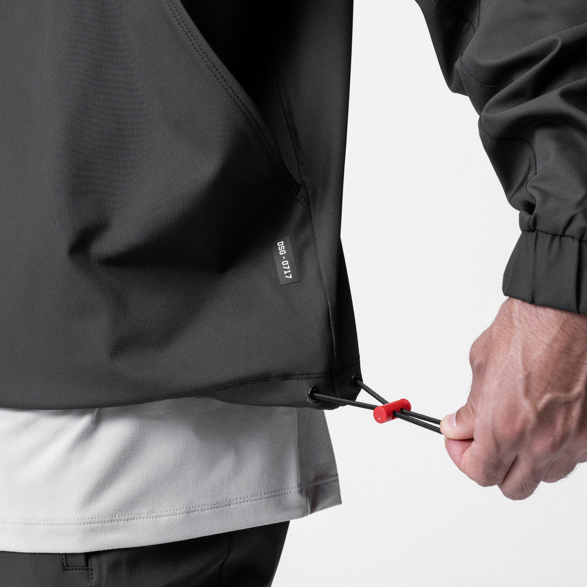 0717. Weather-Ready Anorak Jacket - Black | ASRV