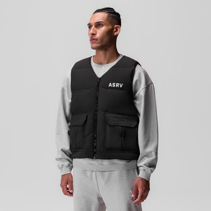 0859. Ripstop Insulated Puffer Gilet - Black | ASRV