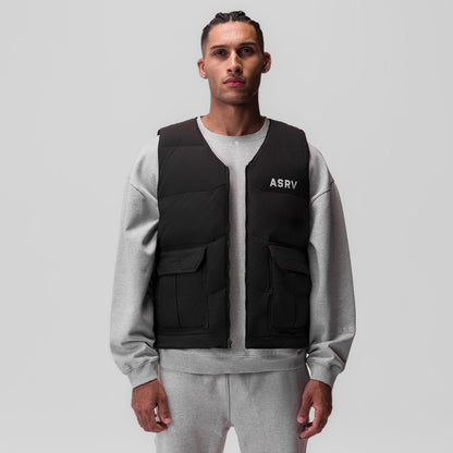 0859. Ripstop Insulated Puffer Gilet - Black | ASRV