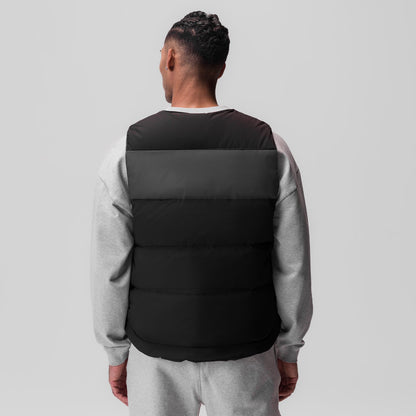 0859. Ripstop Insulated Puffer Gilet - Black | ASRV
