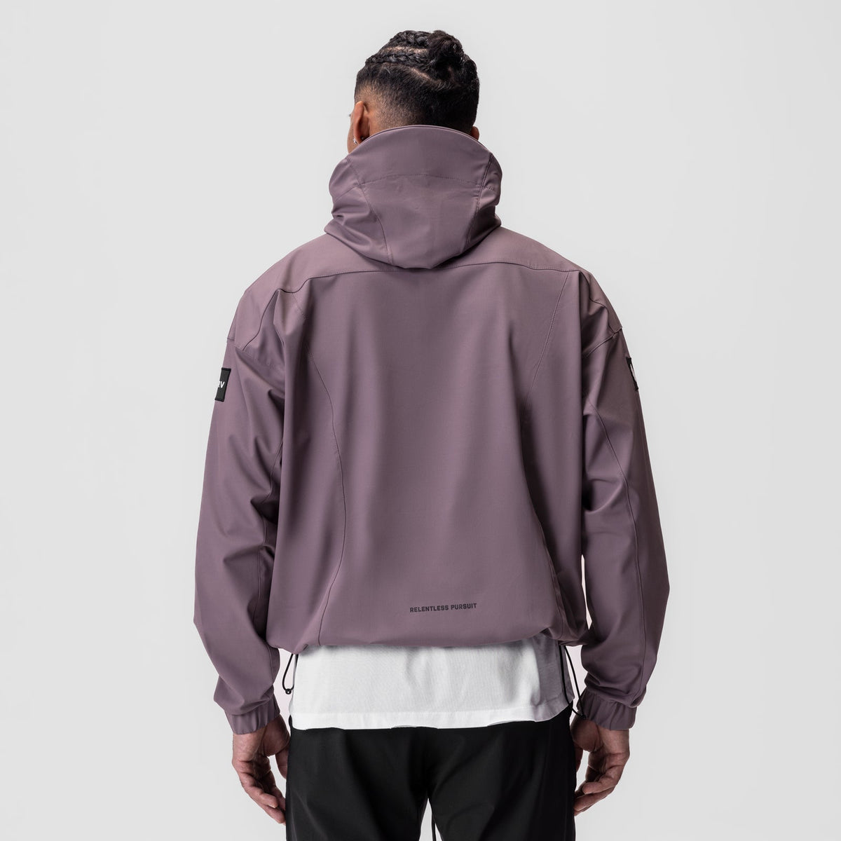 0717. Weather-Ready Anorak Jacket - Moonscape "Patch" | ASRV
