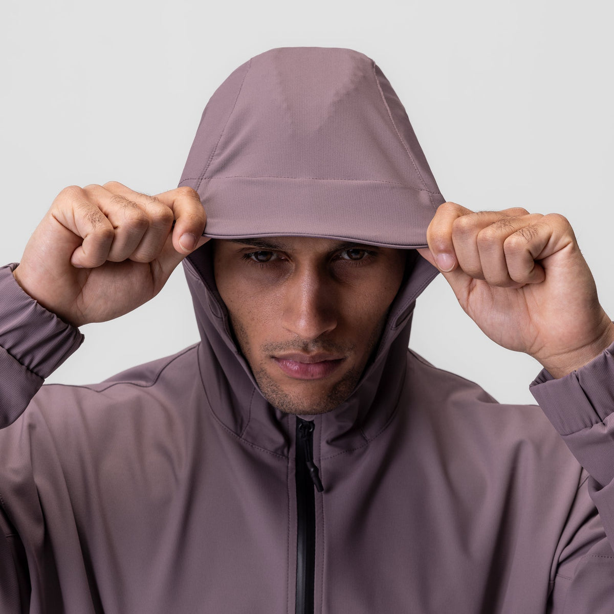 0717. Weather-Ready Anorak Jacket - Moonscape "Patch" | ASRV